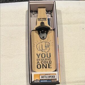 Flint Ridge Trading Co. Wooden Bottle Opener